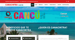 Desktop Screenshot of canacintracancun.org
